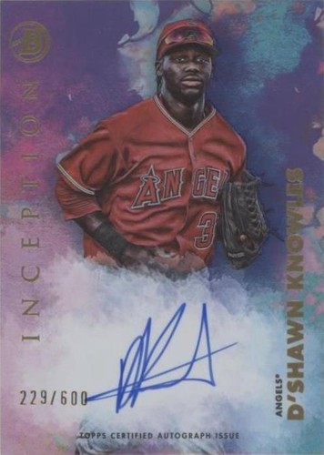 2021 Bowman Inception - D'Shawn Knowles #PA-DK