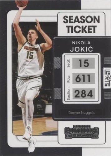 2021-22 Panini Contenders - Nikola Jokić #68