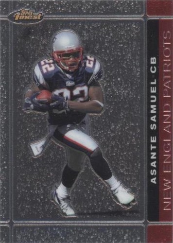 2007 Topps Finest Asante Samuel #93