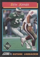 1992 Score Seth Joyner #405