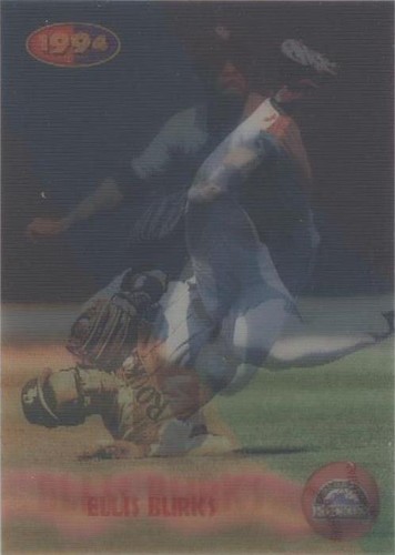 1994 Sportflics 2000 Rookie & Traded Baseball Trading Cards