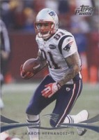2012 Topps Prime Aaron Hernandez #93