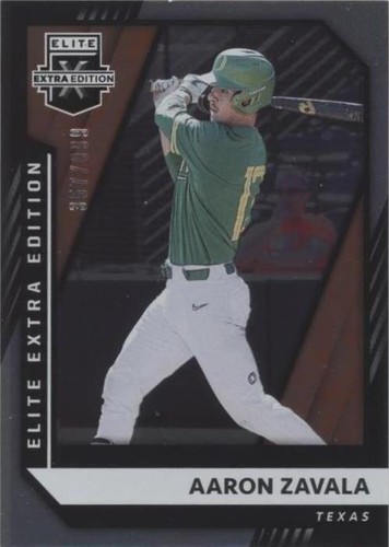 2021 Panini Elite Extra Edition - Aaron Zavala #38