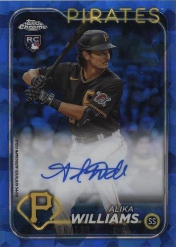 2024 Topps Chrome Sapphire Edition - Alika Williams #CSA-AWI