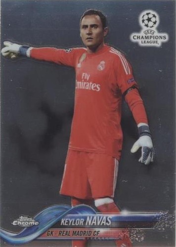 2017-18 Topps Chrome UCL Keylor Navas #61