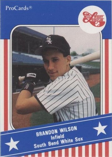 1991 ProCards Midwest League All Star Game - Brandon Wilson #MWL 13
