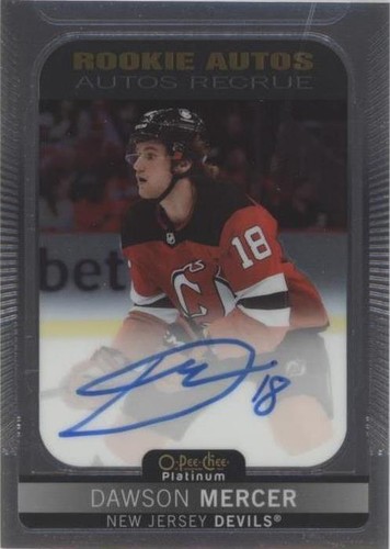 2021-22 O-Pee-Chee Platinum - Dawson Mercer #R-DM