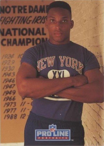 1992 Pro Line Portraits Derek Brown #416