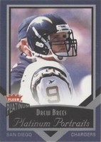2002 Fleer Platinum Drew Brees #12 PP