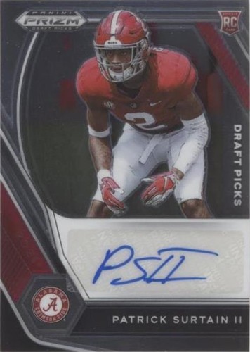 2021 Panini Prizm Draft Picks Patrick Surtain II #DPA-PSU