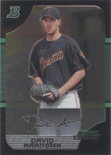2005 Bowman Chrome - David Aardsma #162