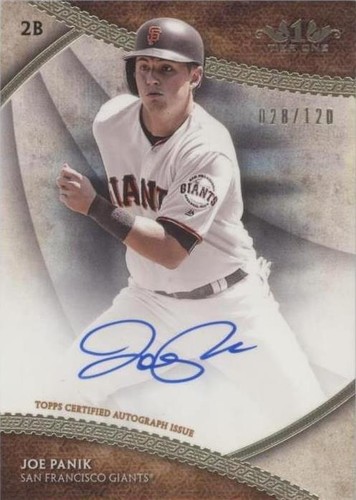 2017 Topps Tier One - Joe Panik #BOA-JPN
