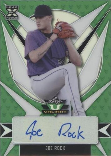 2021 Leaf Valiant - Joe Rock #BA-JR1