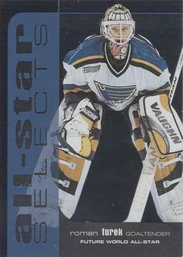 1999-00 In the Game Be A Player Memorabilia - Roman Turek #SL-18