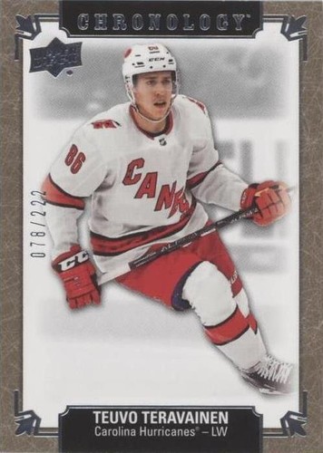 2019-20 Upper Deck Chronology - Teuvo Teravainen #165