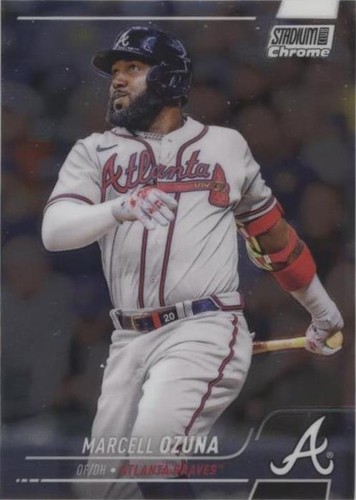 2022 Topps Stadium Club Chrome - Marcell Ozuna #349