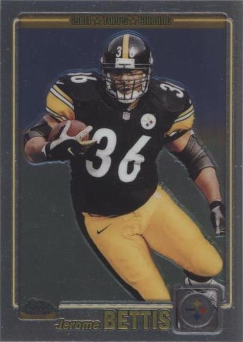 2001 Topps Chrome Jerome Bettis #114
