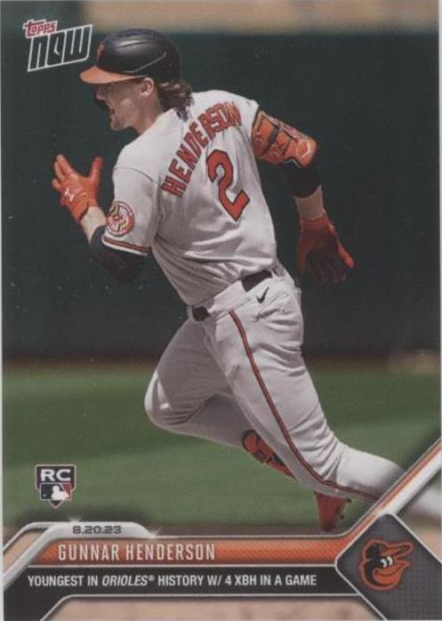 2023 Topps Now - Gunnar Henderson #738 for sale | eBay