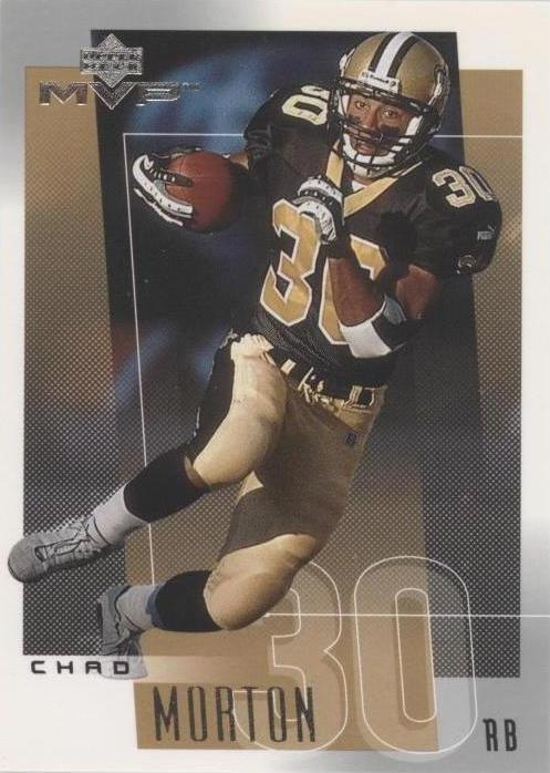 2001 Upper Deck MVP Chad Morton #165