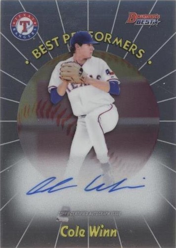 2018 Bowman's Best - Cole Winn #98BPA-CW