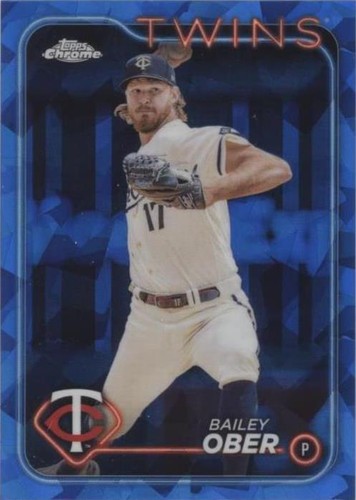 2024 Topps Chrome Sapphire Edition - Bailey Ober #121