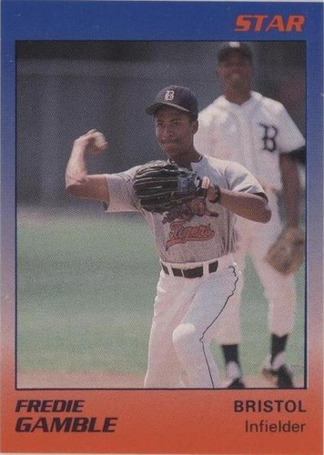 1989 Star Bristol Tigers - Freddie Gamble #8