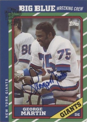 2004 Topps All-Time Fan Favorites George Martin #GM