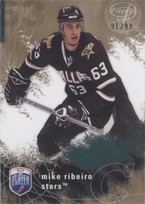 2007-08 Upper Deck Be a Player - Mike Ribeiro #64 Player's Club /99 for ...