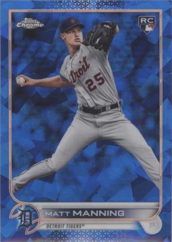2022 Topps Chrome Sapphire Edition - Matt Manning #31
