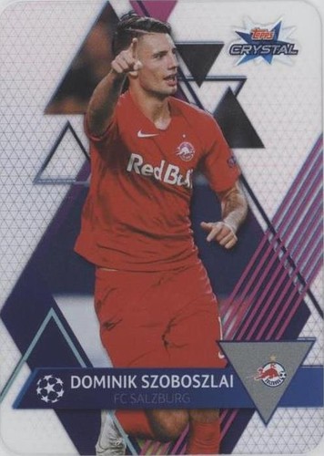 TOPPS サッカーカード FINEST DOMINIK SZOBOSZLAI RED BULL SALZBURG 21/99 #94 送料無料 中古 IT1 Dominik Szoboszlai hand signed Red bull salzburg autograph