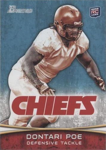 2012 Bowman Dontari Poe #192