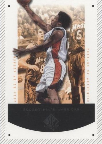2002-03 SP Authentic - Gilbert Arenas #27