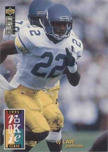1995 Upper Deck Collector's Choice Ty Law #19