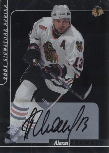 2000-01 In the Game Be A Player Signature Series - Alex Zhamnov #130