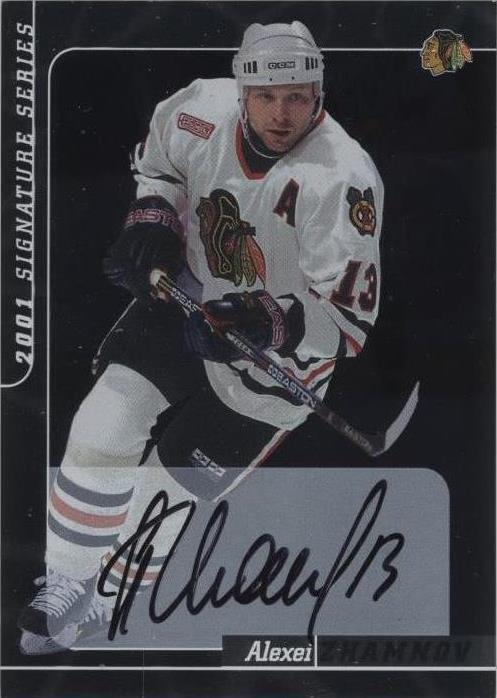 2000-01 In the Game Be A Player Signature Series - Alex Zhamnov #130