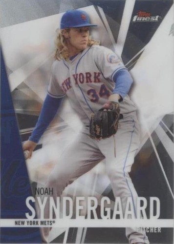 2017 Topps Finest - Noah Syndergaard #80