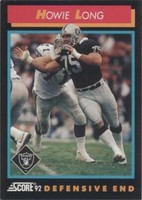 1992 Score Howie Long #399