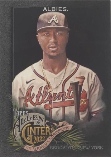 2022 Topps Allen & Ginter X - Ozzie Albies #113