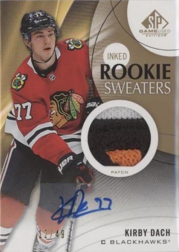 2019-20 Upper Deck SP Game Used - Kirby Dach #RS-KD