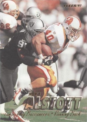 1997 Fleer Mike Alstott #296