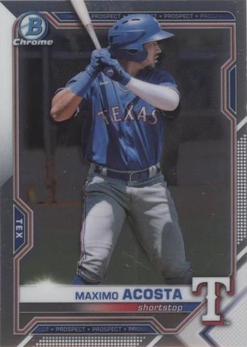 2021 Bowman Draft - Maximo Acosta #BDC-139