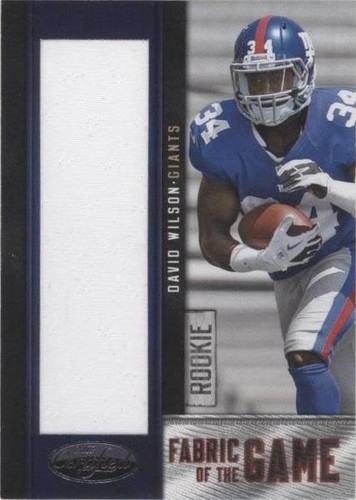 2012 Panini Certified David Wilson #11