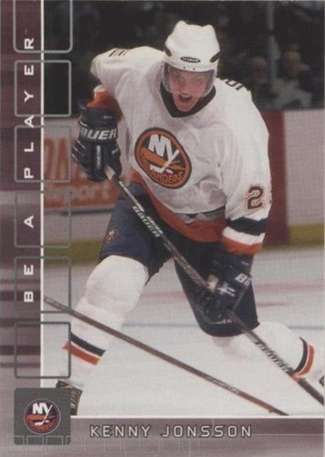 2001-02 In the Game Be A Player Memorabilia - Kenny Jonsson #183