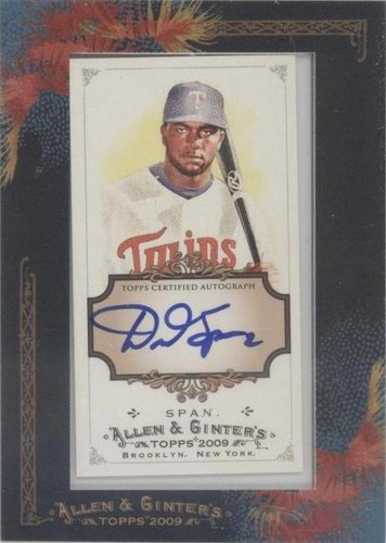 2009 Topps Allen & Ginter's - Denard Span #AGA-DS