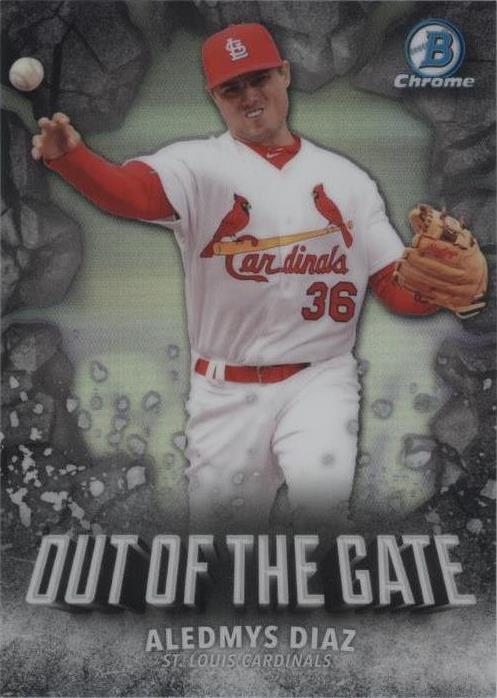 Bowman Chrome 2016 - Aledmys Diaz #OOG-3