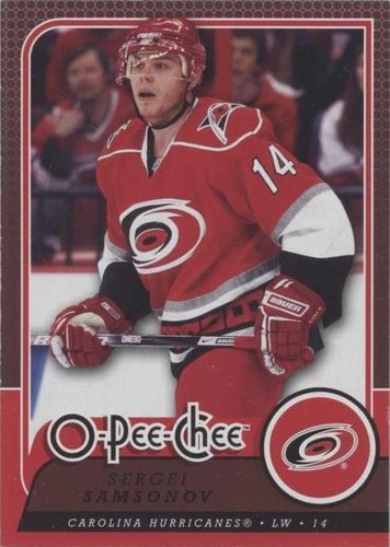 2008-09 O-Pee-Chee - Sergei Samsonov #714