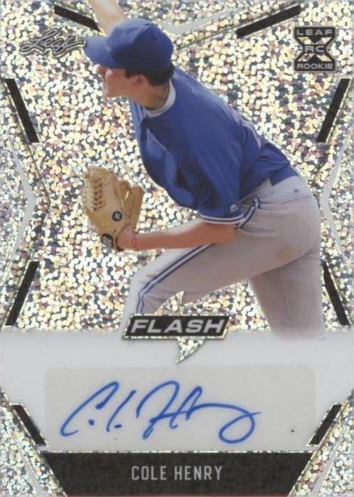 2020 Leaf Flash - Cole Henry #BA-CH1