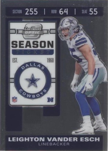2019 Panini Contenders Optic Leighton Vander Esch #50