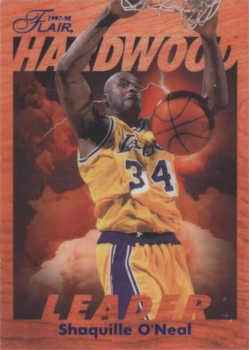 NBAカード SHAQUILLE O’NEAL FLEER 1997 1997-98 Fleer Ultra Shaq Shaquille Oneal NEAT FEATS card #4