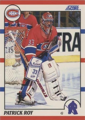1990-91 Score 100 Hottest Players and Rising Stars - Patrick Roy #25